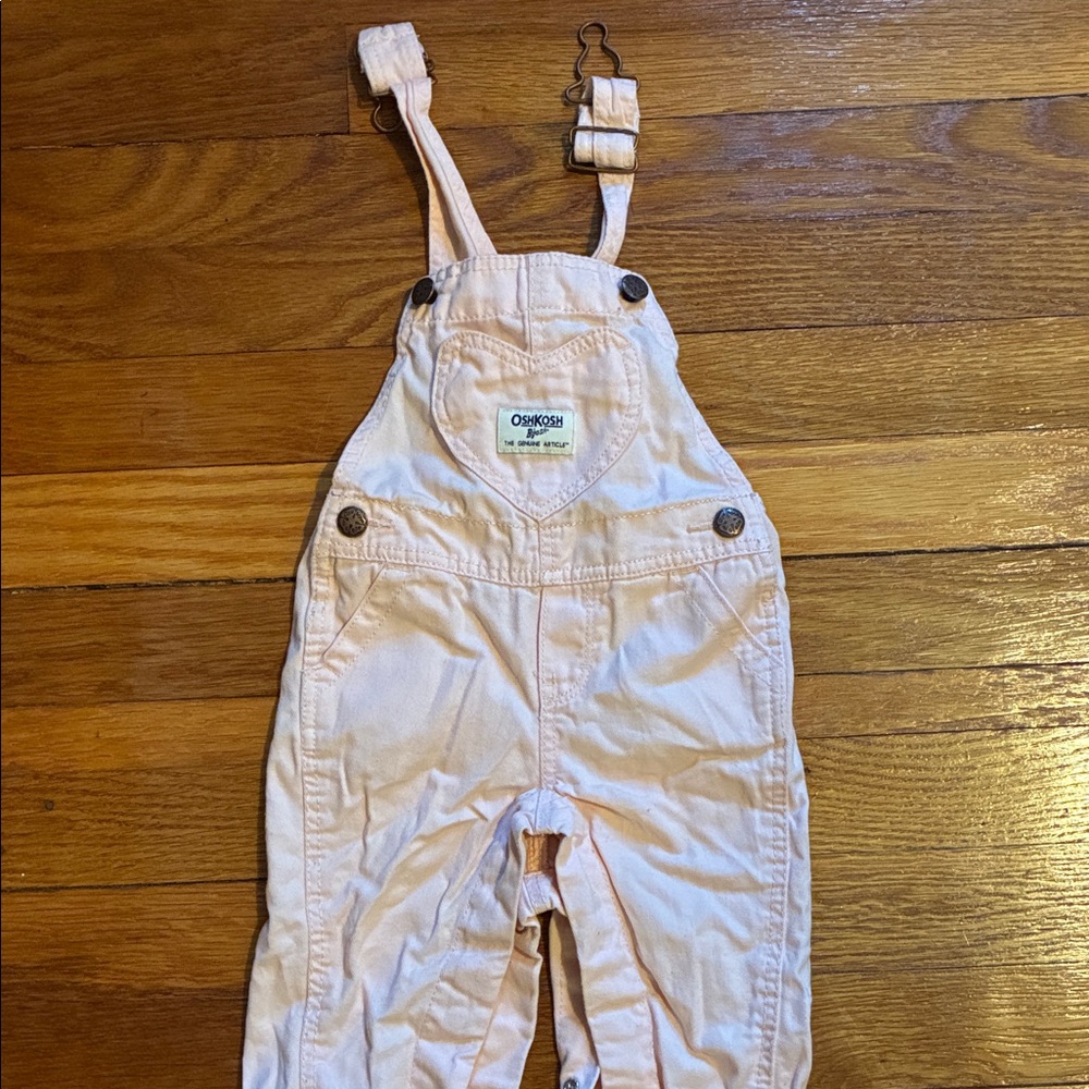 OshKosh B'gosh Light Pink Kids Overalls